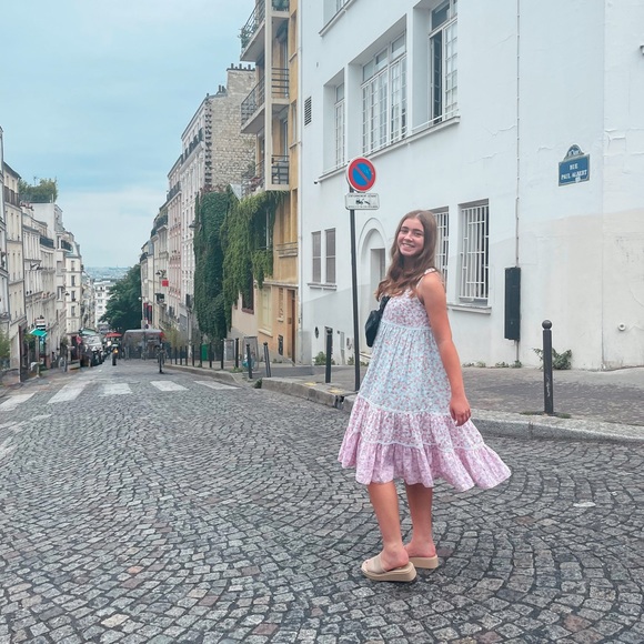 LoveShackFancy Midi Floral Dress - Picture 5 of 5
